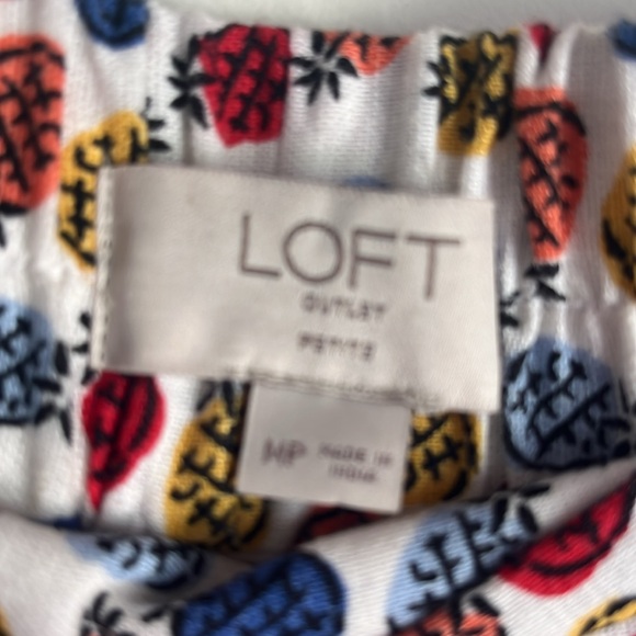 NWT Loft Outlet Cute 🍍 Skirt - Picture 4 of 4